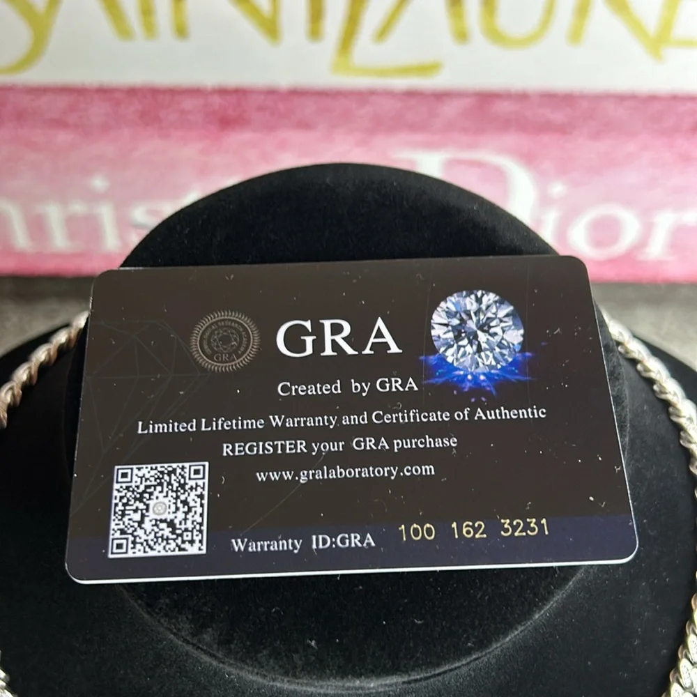 925 Moissanite 66 Grams. NWT.  #44 - Picture 2 of 7